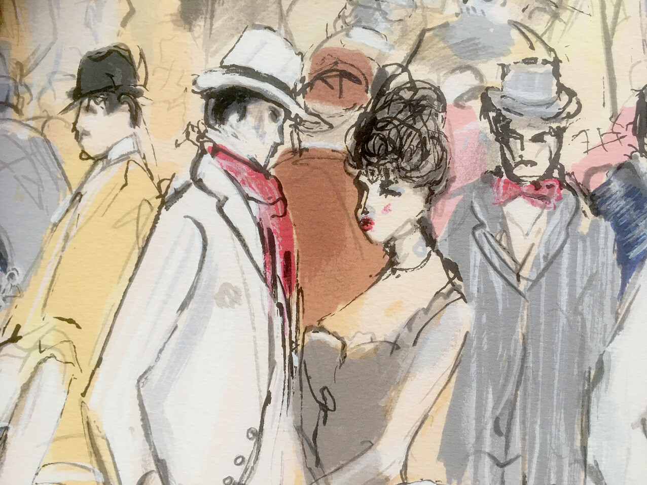 Jewish ISAAC MAIMON Original HAND SIGNED & NUMBERED Hebrew ART LITHOGRAPH Israel