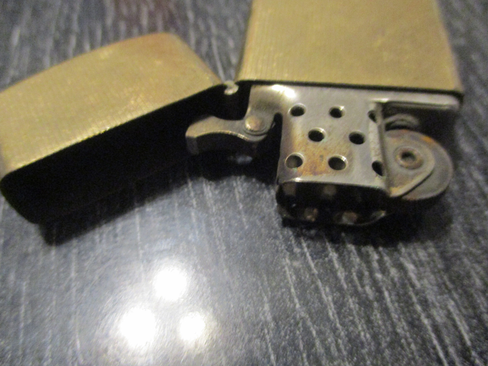 Lot 2 Vintage Engraved JAM Stars 10K Gold Filled & NRA Zippo Cigarette