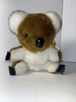 Knickerbocker Animals of Distinction Vintage Koala Bear Plush Stuffed Animal 8''