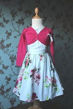 Sale BEAUTIFUL exclusive Jottum dress SOEN + cardi size 104/ 4 yrs almost AGAN