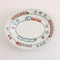 Ovale Schale Eisenbahn 19,3 X 16 Cm,