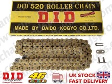 DID Std Gold & Black Chain fits Suzuki RGV250 -Greece  520 / 112 links