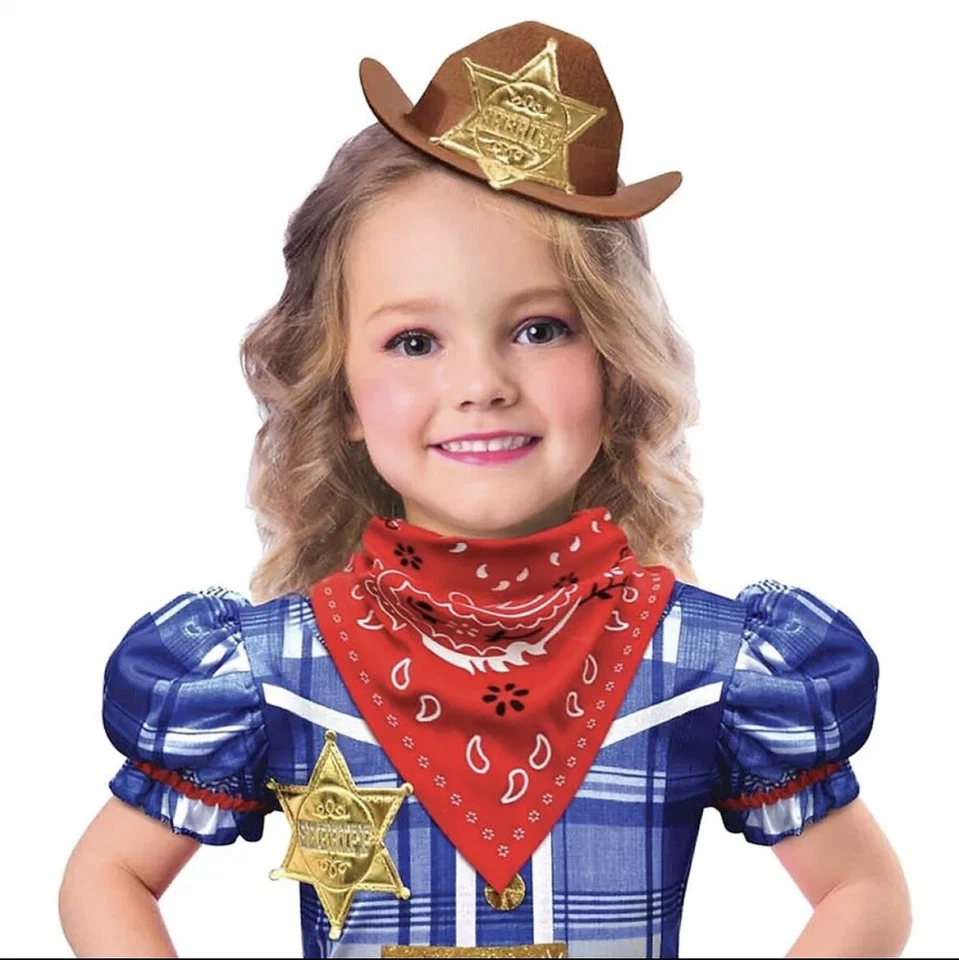 Fantasia Rodeio Cutie Halloween Fantasia Vestido Feminino Tamanho 3-4 T Anos NOVO COM ETIQUETAS - Imagem 2 de 4