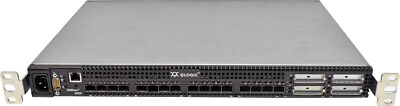 QLogic SANbox 5600 SB5600Q-08A B 31131-07 B 16-Port Stackable FC Switch 5 GBICs 