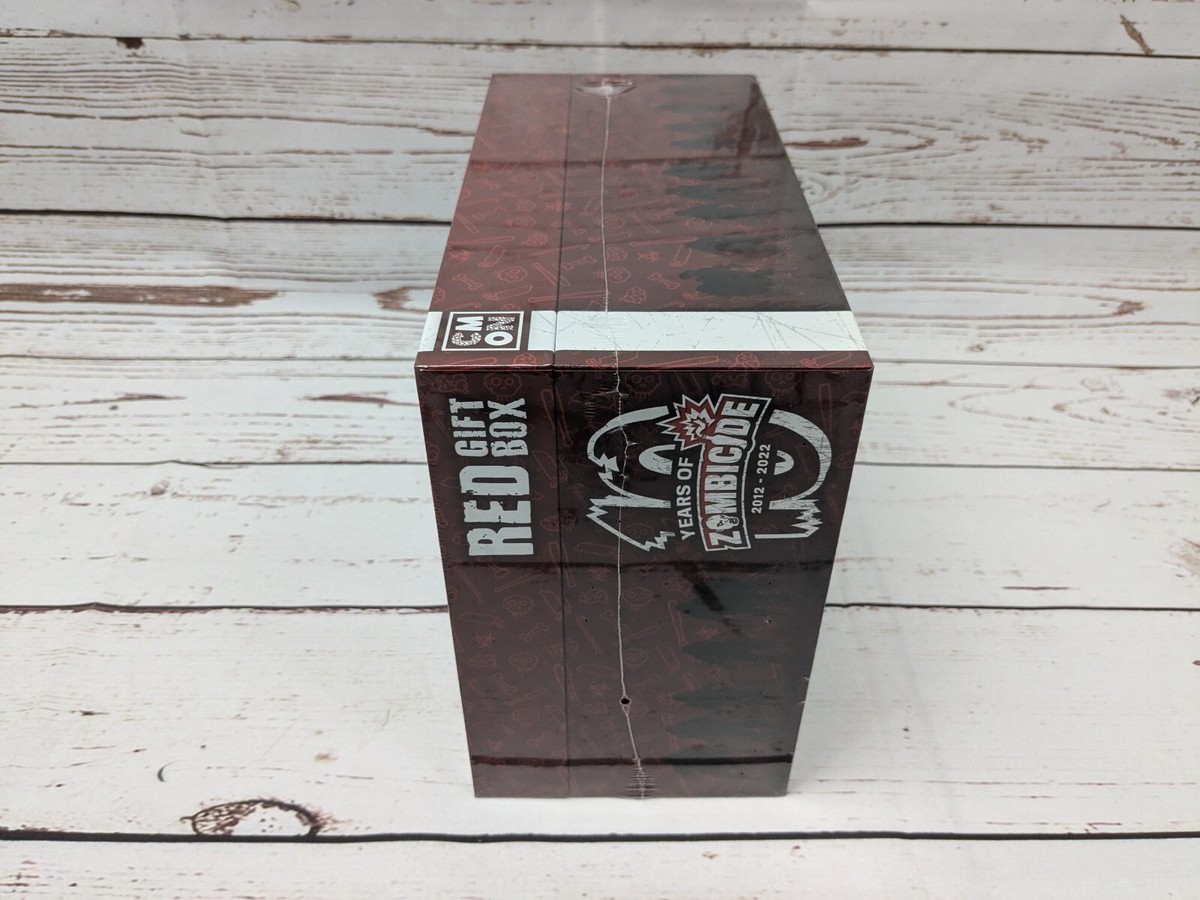 CMON Zombicide 10th Anniversary Red Gift Box Puzzle Stickers Masks