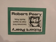 PERSPECTIVE Time Line Game ROBERT PEARY 1992 card used History free ship