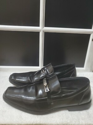 Stacy Adams Cade Men\'s Slip On Black Leather Dress Shoes 20126-001 Sz 8.5 Stacy Adams | Shoes | Stacy Adams Cade Bike Toe Black Slipon  main image 3