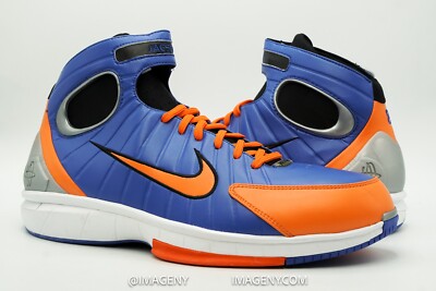 ナイキ ハイカット NIKE HUARACHE 2K4 NEW SIZE 15 KNICKS BLACK BLUE ORANGE WHITE