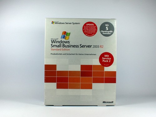 Windows Small Business Server 2003 Standard R2 Update (da R1), tedesco - nuovo - Foto 1 di 1