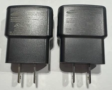 Samsung USB-A Charging Block ETAOU60JBE (2 Pack) - Black