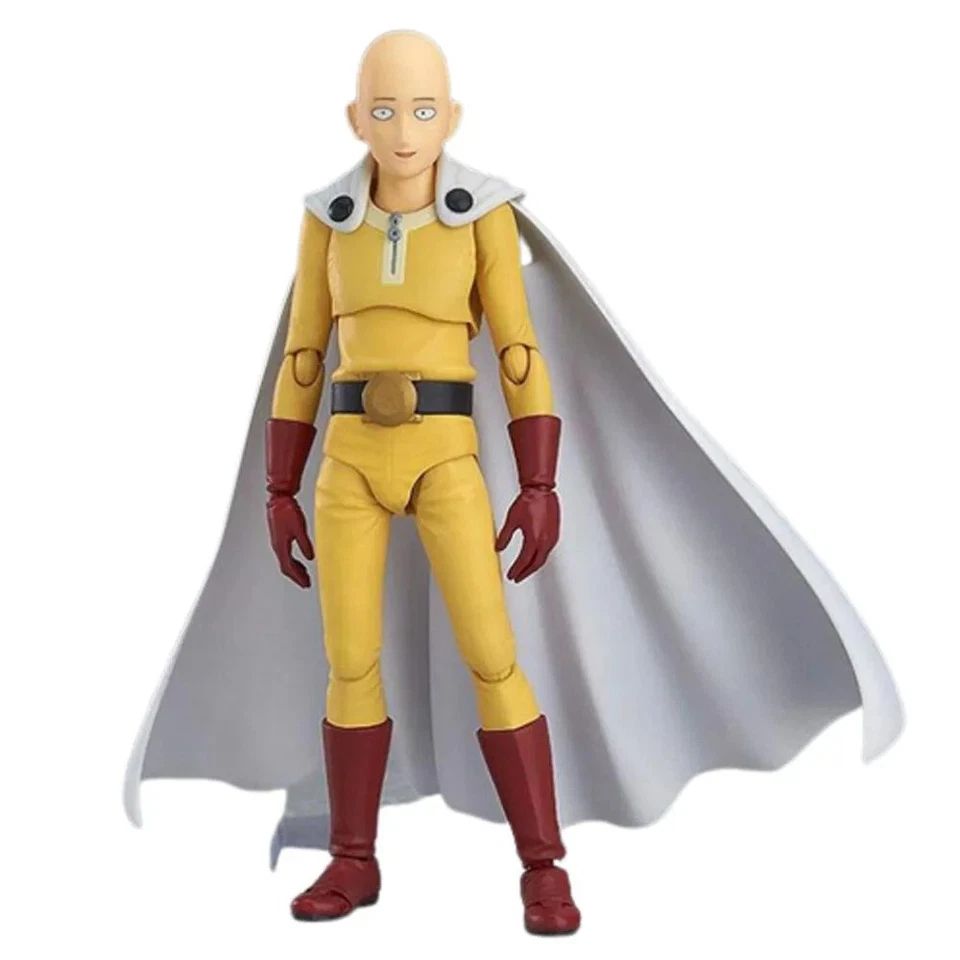 Anime Saitama One Punch Man Figma 310 figurine en PVC modèle à collectionner - Photo 2/4