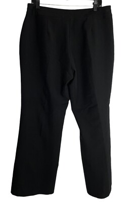 Ashley Stewart Black Dress Pants Size 12WA | eBay