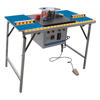 #ad #ad Automatic Edge Banding Trim Machine Curved Edge Bander 110V Speed Adjust Stand $581.86