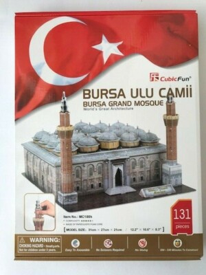 3D Puzzle Bursa Ulu Camii CubicFun Bursa Grand Mosque Moschee Sultan Türkei