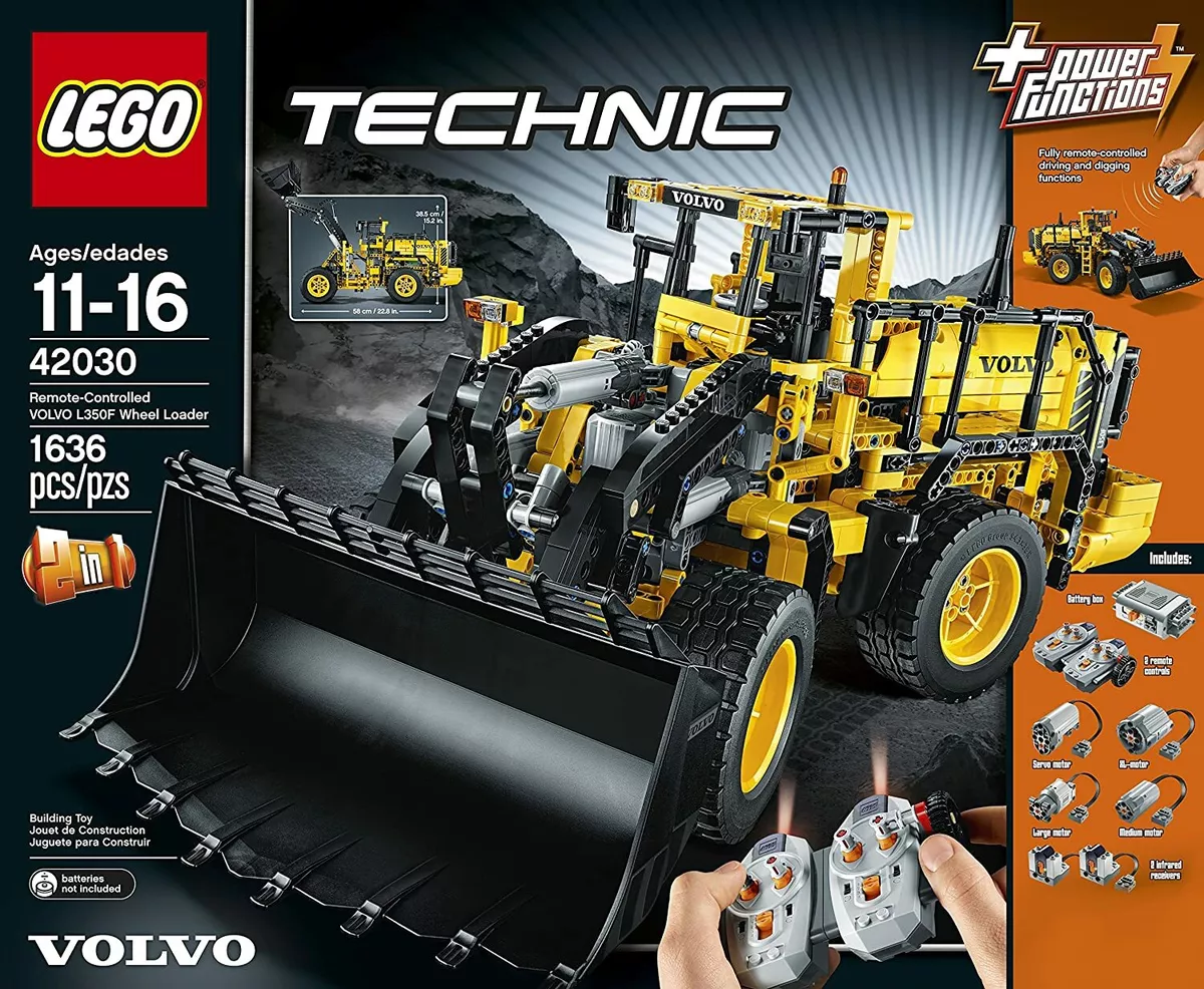 LEGO Technic 42030 Remote Controlled Volvo L350F Wheel Load New & Factory  Sealed | eBay