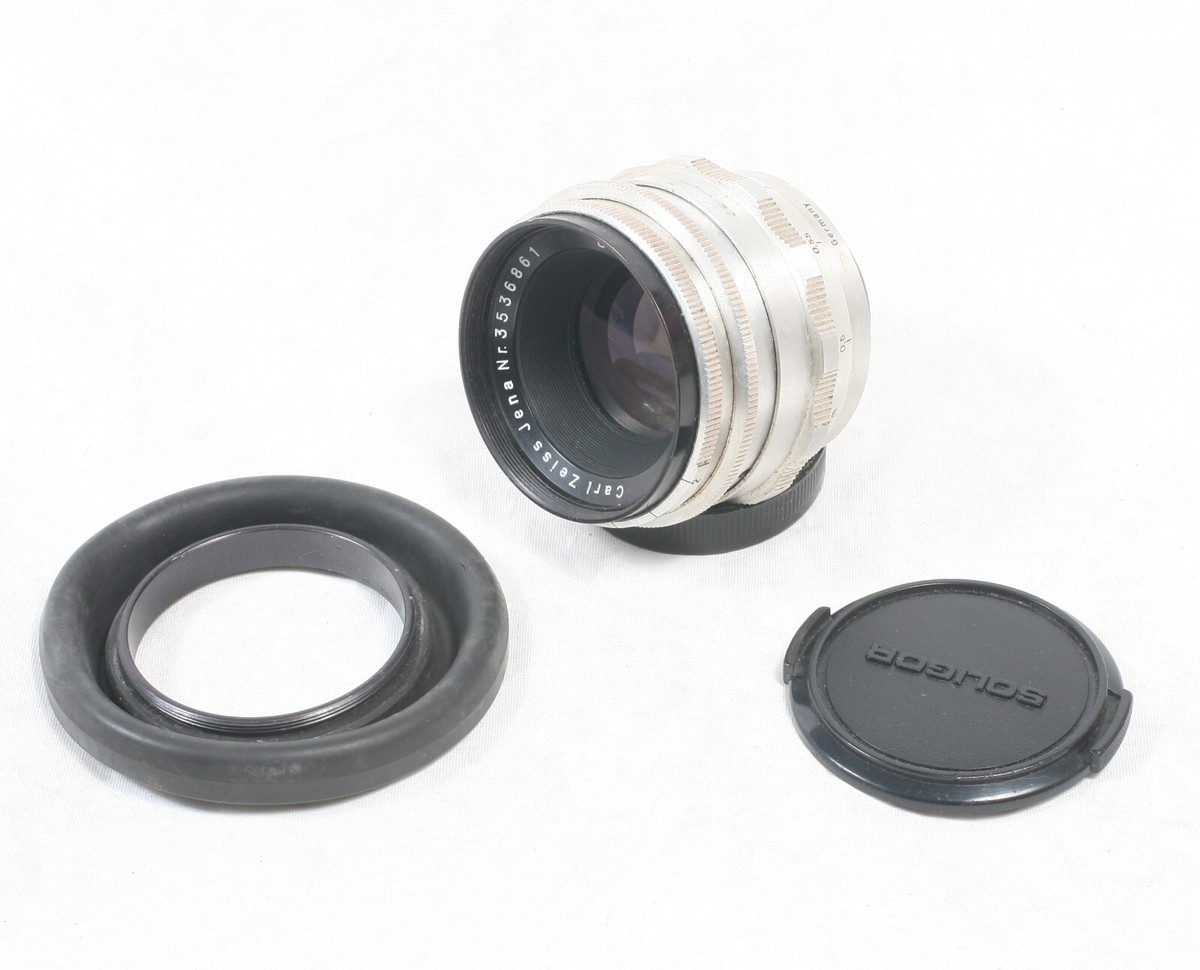 Carl Zeiss Jena Biotar 58mm F2（M42マウント） Carl Zeiss Jena BIOTAR 58mm f/2 M42 mount Lens. Silver