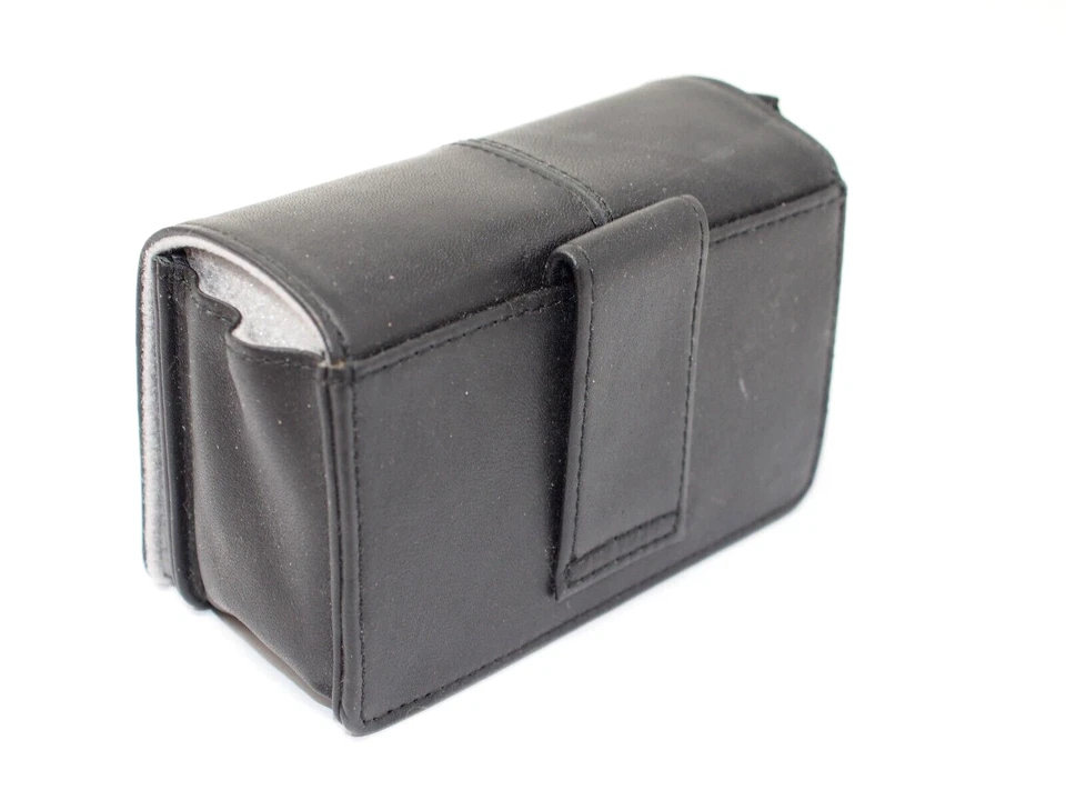 Panasonic Black Leather Digital Compact Camera Case - Image 2 of 3