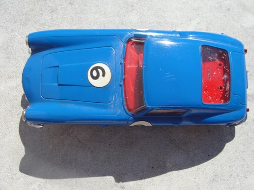 SCALEXTRIC 1960'S FERRARI GT BLUE #6 C69 1:32 SLOT USED BOXED - Picture 7 of 10