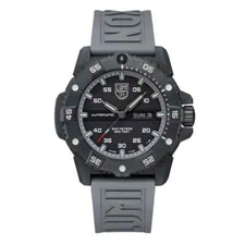 New Luminox XS.3862 Master Carbon Seal 45mm Gray Rubber Automatic Swiss Watch