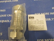 Parker 1" C-Series Check Valve, 1/3psi, Oxygen Cleaned, SS, 16A-C16L-1/3-SS-C3