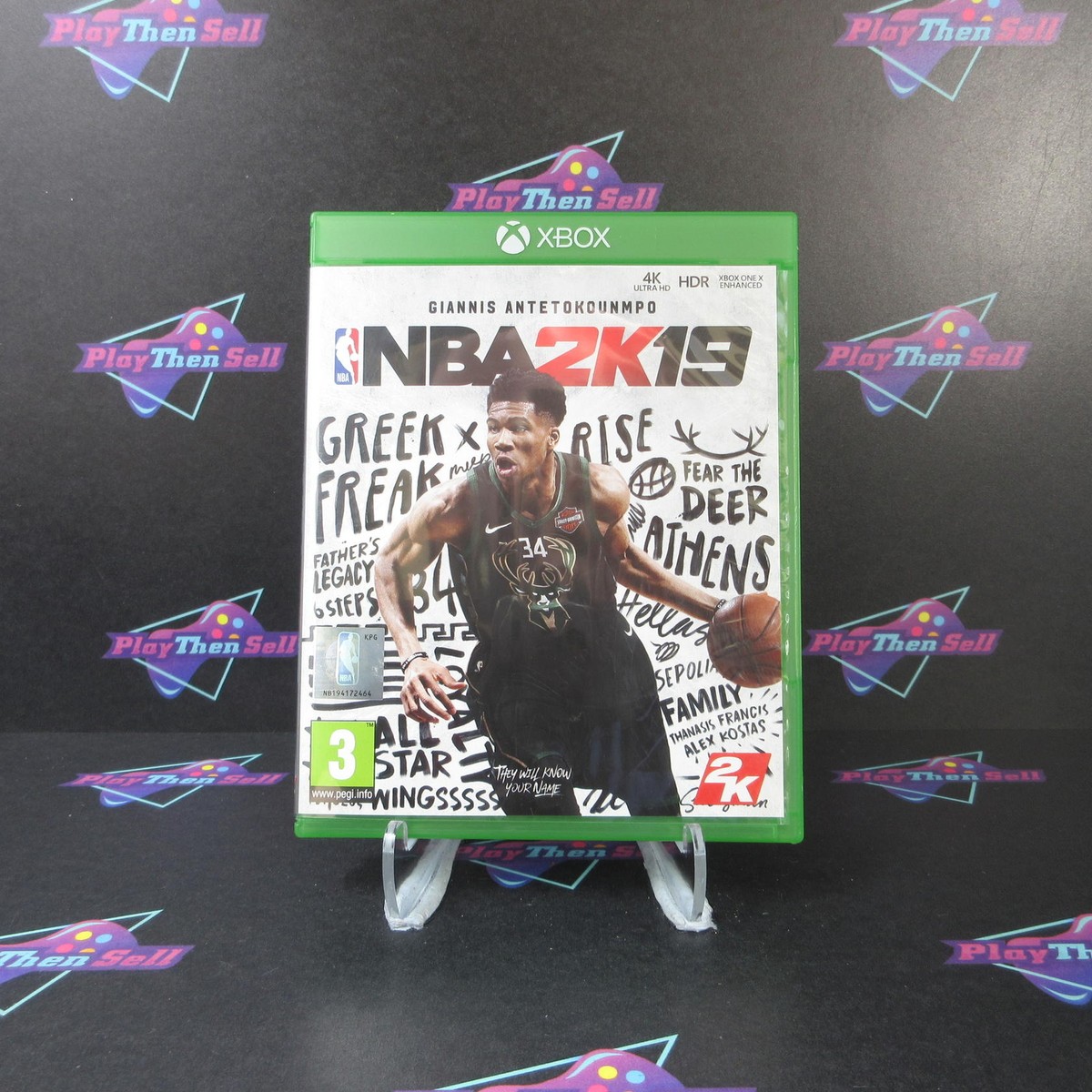NBA 2K19 Xbox One PEGI Complete CIB