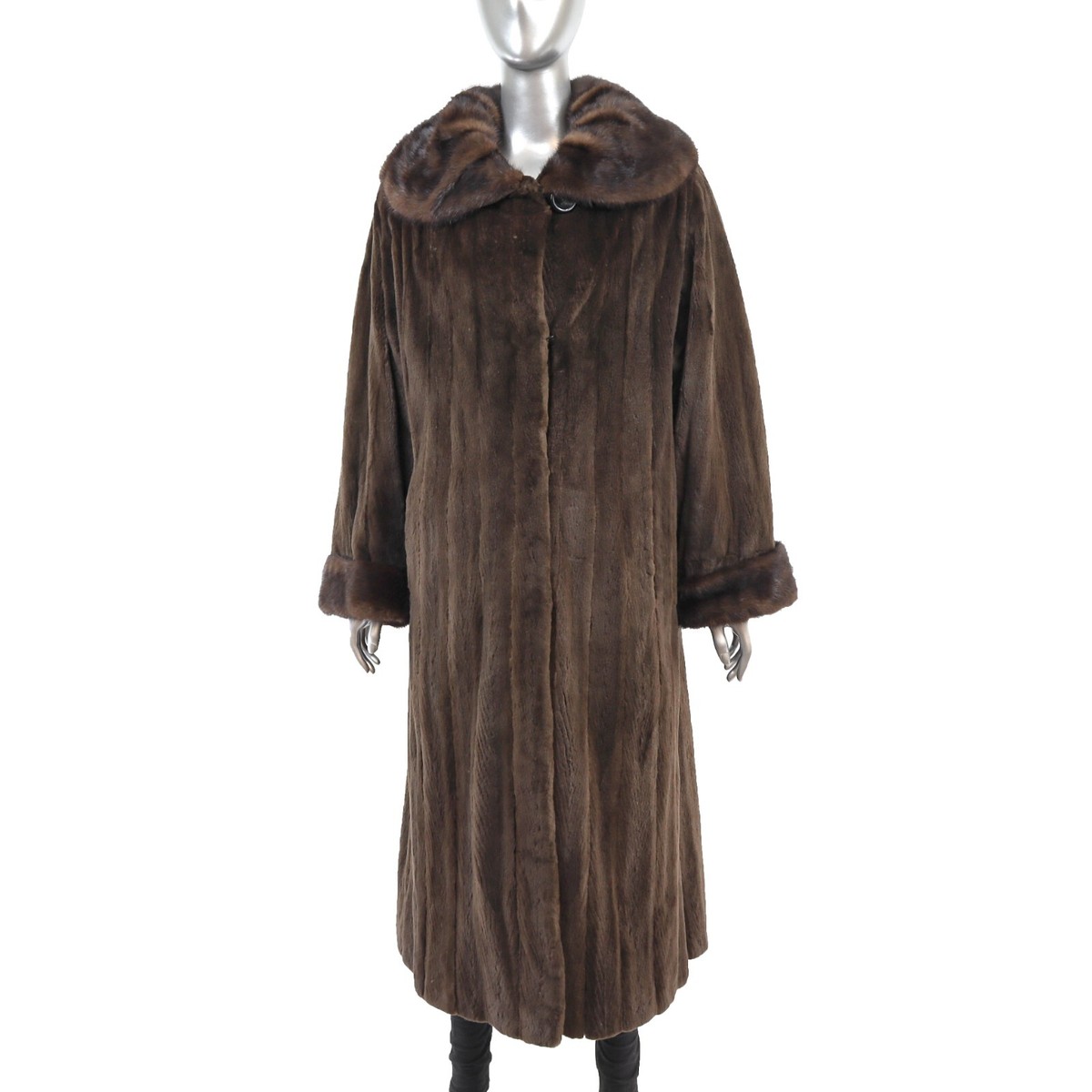 Pierre Balmain/ Saks-Fifth Avenue Sheared Mink Coat- Size XXL | eBay