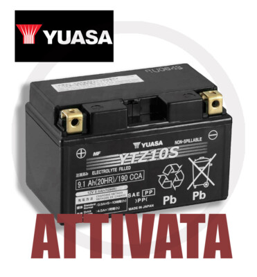 YUASA YTZ10S AGM AKKU FÜR YAMAHA XP-TMax 500 2008 2009 2010 2011