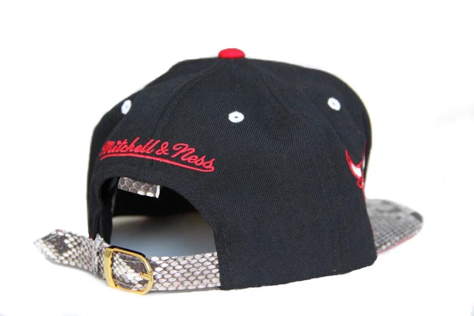 Mitchell & Ness Chicago Bulls Script Python Hat - Just Don Style Hat - Image 2 of 2