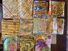 Kaffe Fassett Free Spirit Fabrics Quilting Cotton FQ Yellows SOLD INDIVIDUALLY