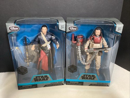 🔥Disney Star Wars Elite Die Cast 7" Death Trooper, K2SO, Baze, Imwe, Jyn Figure - Picture 2 of 11