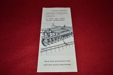 John Deere Spike Tooth Drag For Disk Harrow Dealer Brochure GDSD6
