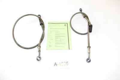 Lucas FMVSS 16 for Honda CBR 900 RR SC28 Bj 1992 - steel braided brake lines fro