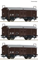 Roco 77020 3 Schiebedachwagen Sncf Ep Iii Auf Wunsch MäRklin Achsen Gratis 1:87