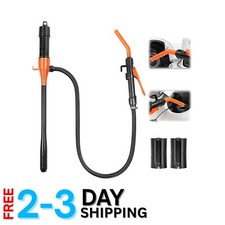 Battery-Powered Fuel Transfer Pump - Versatile Adjustable Flow Control Nozzle