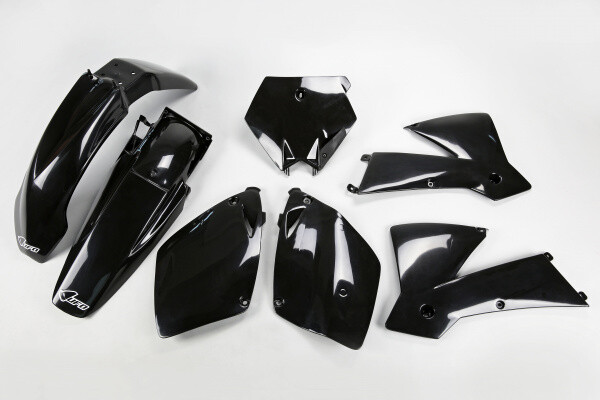plastic fairing kit Ktm SX 125 - 250 - 450 2003 UFO Plast black