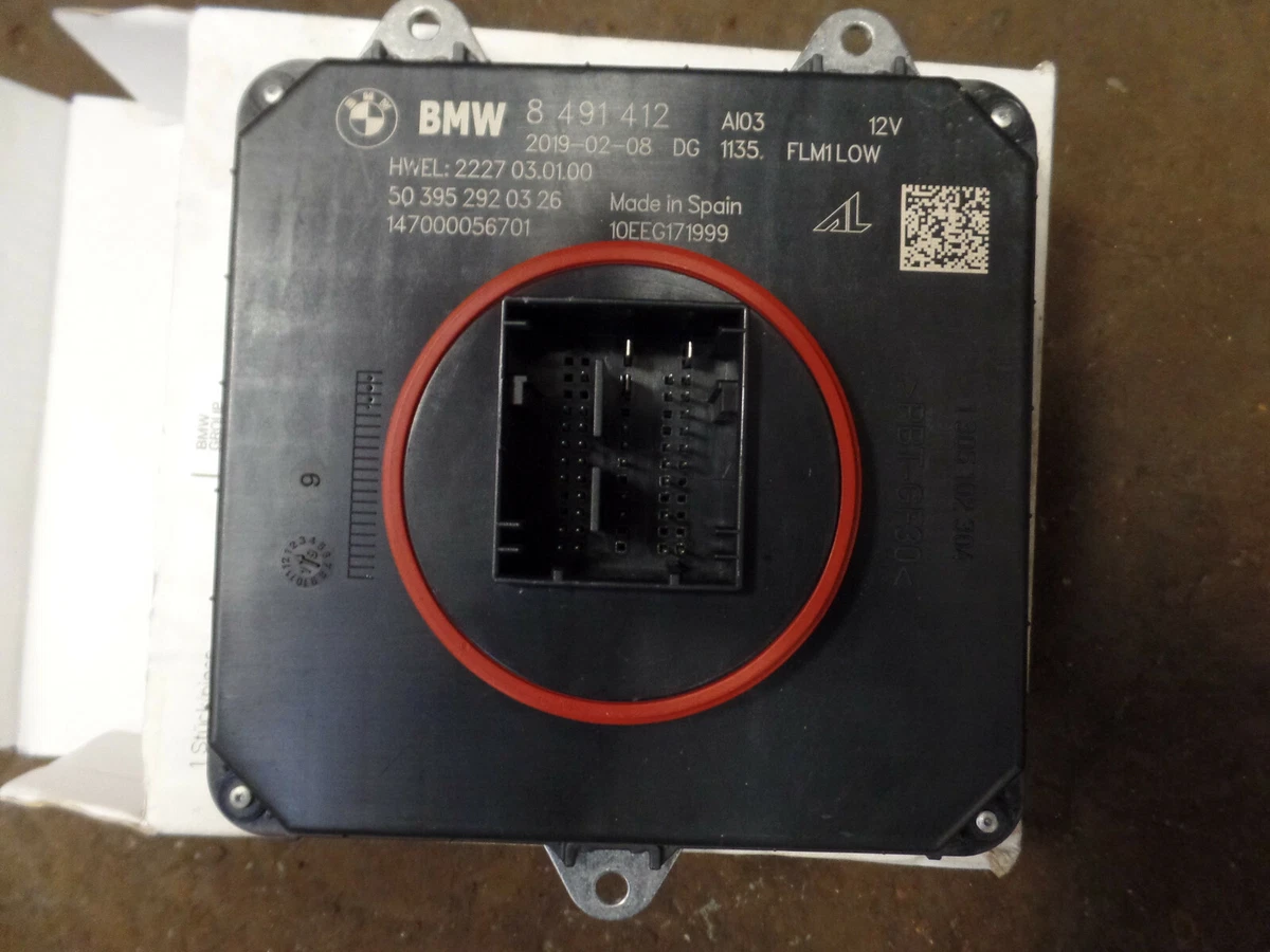GENUINE BMW G30 F09 G31 G01 G02 Led Control Ballast Module 7472771 