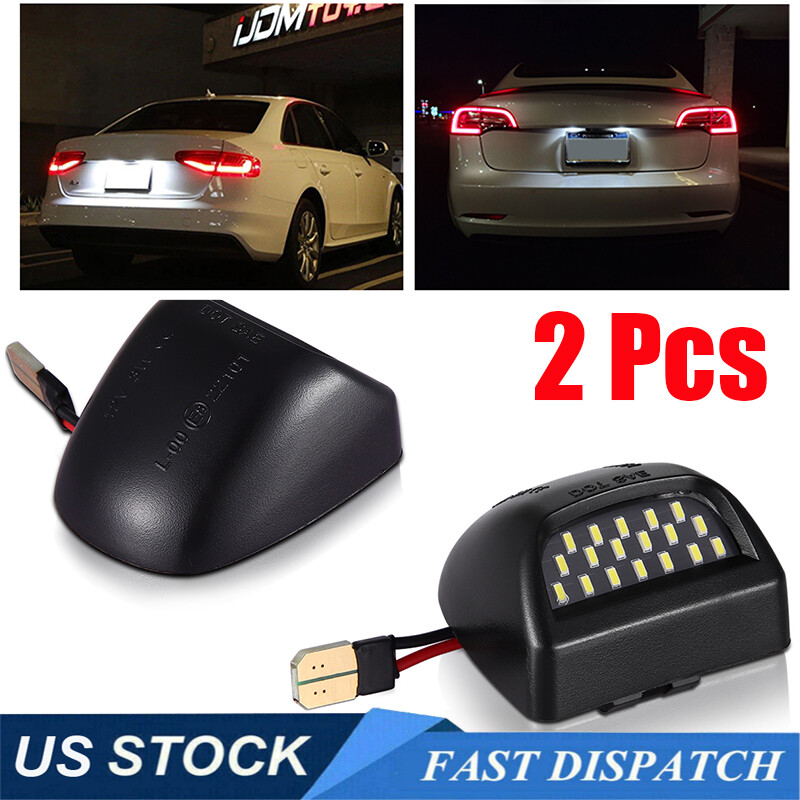 LED License Plate Light Assembly For Chevy Silverado GMC Sierra 1500 2500 3500 - Foto 6