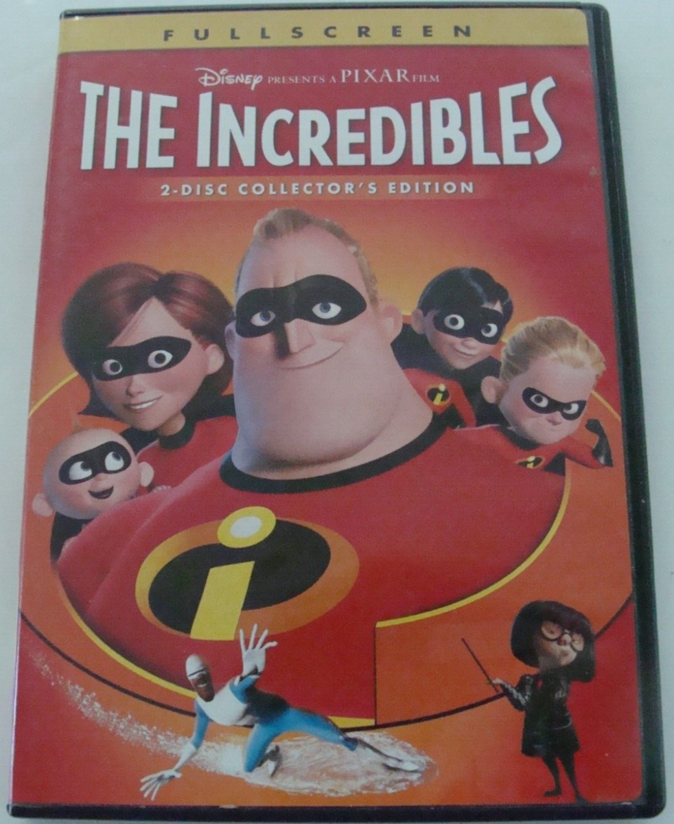 The Incredibles DVD Fullscreen 2-Disc Collector's Edition Rated PG