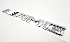 New Amg Emblem Trunk Chrome 3d Rear Badge For Benz C E S Sl Gl 201416