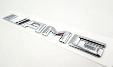 New AMG Emblem Trunk Chrome 3D Rear Badge for Benz C E S SL GL 2014~16
