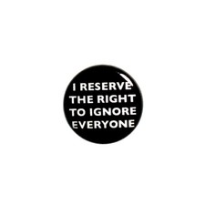 Funny Antisocial Button Pin Ignoring Everyone Backpack Jacket Pin Badge 1" 42-19