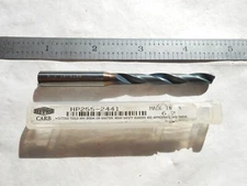 NEW OSG USA LETTER "C" CUT DIA.  X 53MM FL X 91MM L SOLID CARBIDE 5XD H.P. DRILL