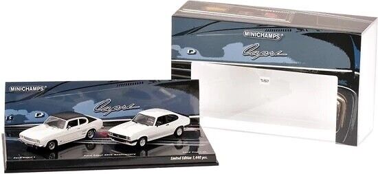 Set Of 2 Ford Capri 40th Anniversary Minichamps 1/43 Limited Set Of 2 Ford Capri 40th Anniversary Minichamps 1/43 Limited