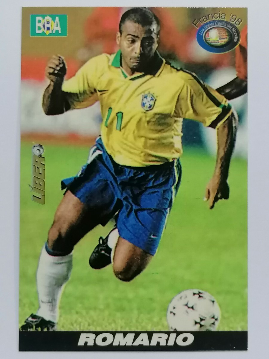 FRANCE 98 #03 Romario CARD FIFA WORLD CUP 1998, South America