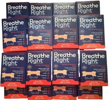 ( 520 ) BREATHE RIGHT NASAL STRIPS EXTRA STRENGTH TAN ( 20 x 26 COUNT BOXES )