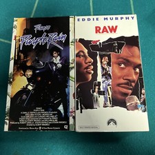 Eddie Murphy - Raw and Prince- Purple Rain VHS Lot.