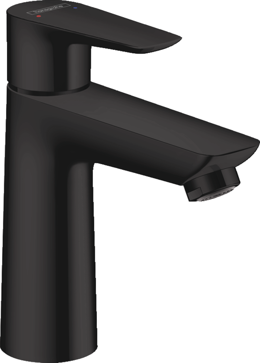 Hansgrohe Talis E Single Lever Basin Mixer 110 Matt Black 71712670