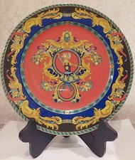 Versace Rosenthal "Le Roi Soleil" piatto 31 cm  in finissima porcellana 