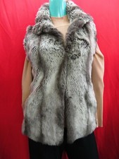 Kristen Blake - Brown Mix Faux Fur Bodywarmer Gilet Size Large