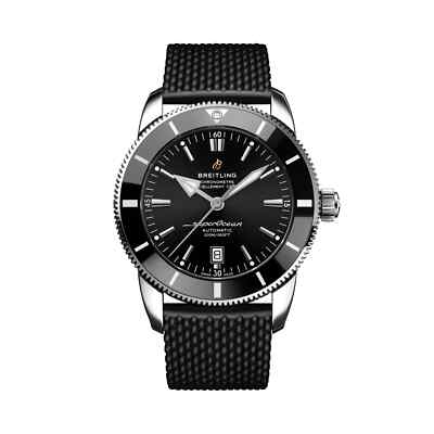 Breitling Superocean Heriatage II 46 Black Dial Black Rubber Strap AB2020121B1S1